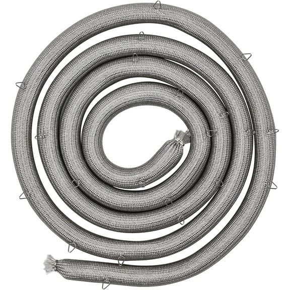 Whole Parts Range Oven Door Seal Gasket (Including 21 Clips) Part# 8304493 - Replacement and Compatible with Some Kitchen Aid Ranges or Ovens