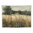 thumbnail image 5 of PRATYUS Wildflowers Field Tapestry,Antique Wildflower Country Farmhouse Tapestry,Vintage Art Decor Rustic Aesthetic Tapestry Wall Hanging for Living Room Bedroom Dorm Painting, 5 of 6