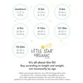 thumbnail image 3 of Little Star Organic Baby Girl 100% Organic Cotton Sleeveless One Piece Rompers, 2-pack, 3 of 6