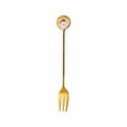 thumbnail image 1 of Harpily Promotional Dinnerware Stainless Steel Tableware Creative Cute Christmas Star Spoon Fruit Fork Coffee Dessert Spoon, 1 of 8