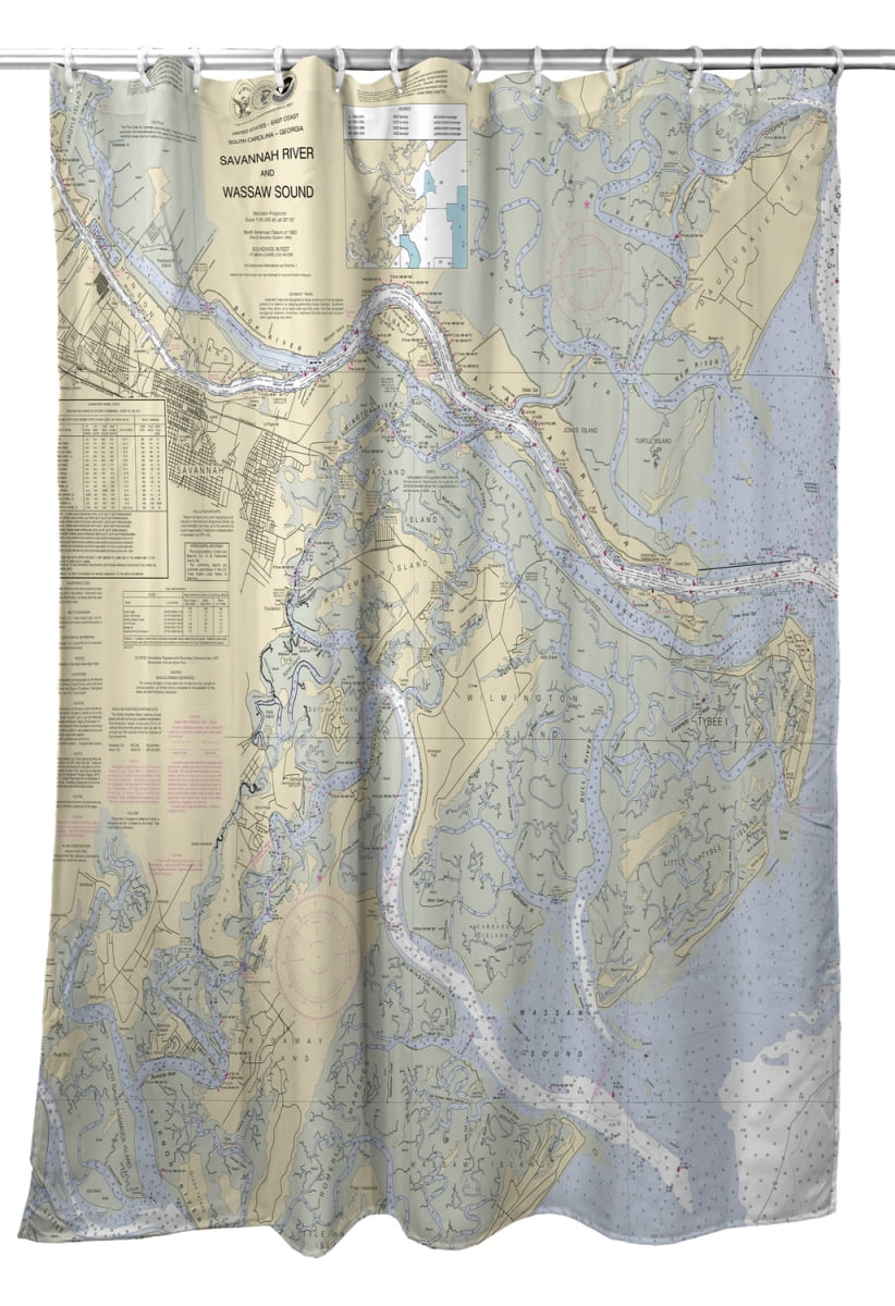 World Map ~ Shower Curtain ~ 70" X 72" ~ Mainstays ~ 100% PEVA 