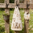 thumbnail image 6 of Taicans Easter Kitchen Towels Set of 2,Absorbent Soft Dish Towels Hand Towels with Bunny Egg Pattern,Fast Drying Tea Towels for Cooking Baking Table Decoration,25.9x16.9 Inch, 6 of 6