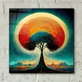 thumbnail image 4 of Epic Art 'Tree Of Life 29' by Ray Heere, Acrylic Glass Wall Art, 12"x12", 4 of 8