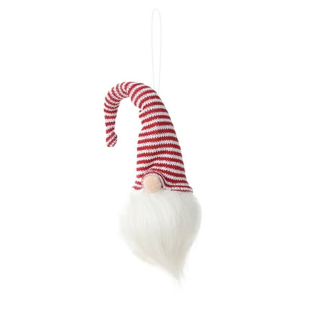 

Veki Knitted Christmas Tree Ornament Plush Rudolphs Glowing Ball Pendant Doll Ornament Christmas Old Man Ornament Cute Pendant Lighted Christmas Hanging Basket
