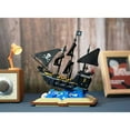 thumbnail image 6 of Creator Pirate Ship Building Set Compatible with Lego for Adults,Christmas Toy Building Blocks for Boys 8-14 Years 919 pcs, 6 of 7