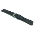 thumbnail image 4 of Bandini 20mm Black Rubber Sports Watch Band Strap, Tread, Ribbed, 2 Spring Bars Included, 4 of 7