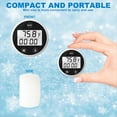 thumbnail image 2 of Symkmb Digital Ice Bath Thermometer Water Bath Thermometer with Digital Display Waterproof Cold Plunge Floating Thermometer plastic Black & White, 2 of 6