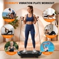 thumbnail image 2 of Vibration Plate Exercise Machine,Mibote Whole Body Workout Waver with Fitness 2 Resistance Bands Weight Loss Gifts for Women Men, 2 of 10