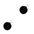 thumbnail image 2 of Llavero Flexible Yuarrent Fuzzy Ball Negro 8cm 2piezas, 2 of 4