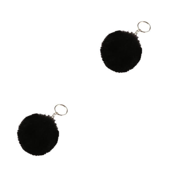 Advancent Llavero Colgante Flexible Encantador Llaveros Multifuncional Conveniente Adorable Práctico Delicado Llaveros Mujeres Negro 5cm Type4 NO4 Advancent CBP336290