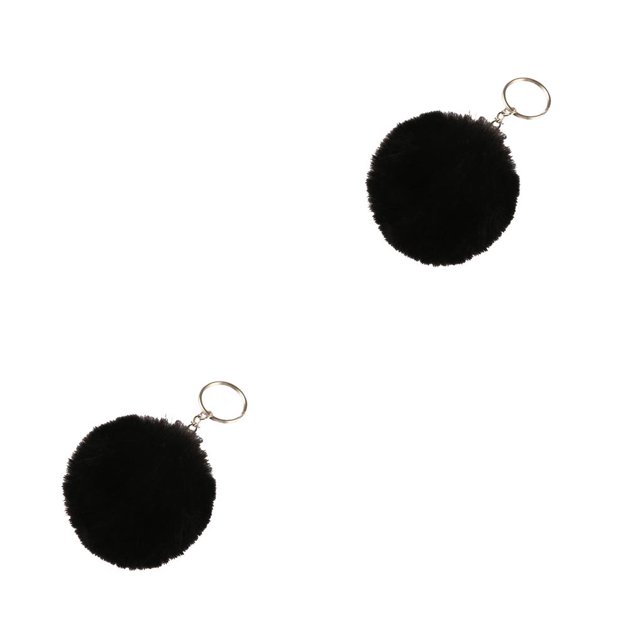 Advancent Llavero Colgante Flexible Encantador Llaveros Multifuncional Conveniente Adorable Práctico Delicado Llaveros Mujeres Negro 5cm Type4 NO4 Advancent CBP336290