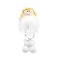 thumbnail image 2 of Adorno navideño, marioneta, ángel con plumas blancas, 38 cm, 2 of 2