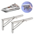 thumbnail image 4 of Soportes De Estantes Plegables, Soporte De Condensador Plegable, Capacidad De Carga Práctica De 330 Kg Para Barcos, Yates, Escritorios Delanteros ANGGREK Folding Bracket, 4 of 8