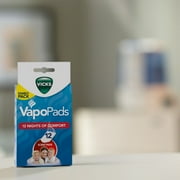 Vicks Vapo Pads Soothing Menthol, Sinus or Allergy Relief, 12 Pack, VSP19FP
