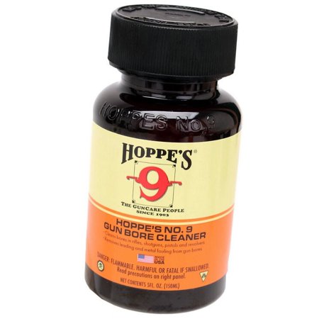 UPC: 0026285510409 | 2 oz Hoppes No 9 Gun Bore Cleaner Bottle