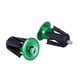 thumbnail image 3 of Bicicleta Dos pares de empuñaduras de manillar de aluminio para bicicleta, tapa de manillar verde, 3 of 5