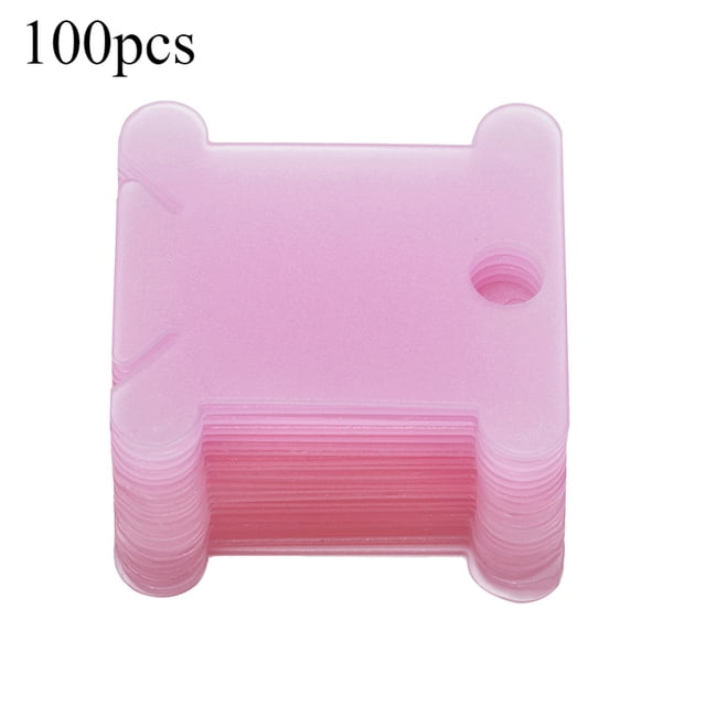 Plastic Embroidery Floss Organizer Cards, Thread Holder Bobbins for Cross Stitch, Sewing and DIY Crafts