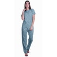 thumbnail image 1 of Moomaya Womens Printed Tee and Pajama Set PJs,Short Sleeve Sleepwear Nightwear Loungewear S-XXL, 1 of 7