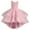 Light Pink, variant on WUXIAN Toddler Girls Dresses Flower Girls Tulle Dress Bridesmaid Sparkle Wedding Pageant Dresses Princess Birthday Party Skirt,Gold,3-4 Years
