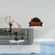 thumbnail image 2 of Escultura De Reno, Alce, Estatua De Resina, Figura De Ciervo, Figura De Animal Para Gabinete, Mesa, Boda, Inauguración De La Casa, Sofá En Miniatura, Sillón Individual, Modelo DIY,, 2 of 8
