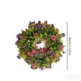 thumbnail image 3 of CaiYueKe Artificial Flower Wreath for Home Decor, Front Door Hanging Wall Decoration, Spring Summer Wedding Party Garden Outdoor Indoor Decorative Wreath, 3 of 6