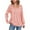 0-Z-Fall Long Sleeve-Pink, variant on JGGSPWM Womens Soft Comfy Solid Top and Blouse Ruched Square Neck Long Sleeve Shirts Trendy Basic Fall Spring 2023 Tunic Tees Green XXL