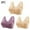 B240 Purple Clearance Bras under $5, variant on Bras under $5! Cagogo 3 Pack Daisy Bras for Older Women 2025 Breathable Comfortable Everyday Bra No Underwire Front Close Plus Size Bra Push Up Full Coverage Bralettes