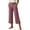 Pink, variant on Htrmlpk Women Yoga Pants Elastic Waist Cropped Trousers Athletic Workout Running Jogging Pants with Pocket