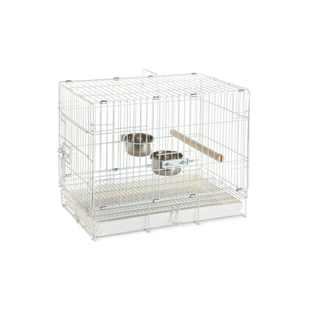UPC 048081000205 product image for Prevue Pet Products Travel Cage  White | upcitemdb.com