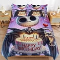thumbnail image 1 of The Nightmare Before Christmas Home Friendly Soft Touch Long Lasting Thread Design Zipper Duvet Cover Sets Use Pattern, 1 of 5