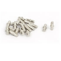 Unique Bargains Furniture Wardrobe Shelf Support Pins Studs Pegs Silver Tone 5mmx16mm 20Pcs