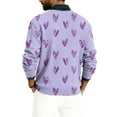 thumbnail image 3 of Valentine's Day Pullovers for Men Funny Love Heart Graphic Knit Lightweight V-neck Sweatshirts Valentines Pullover Tops, 3 of 5