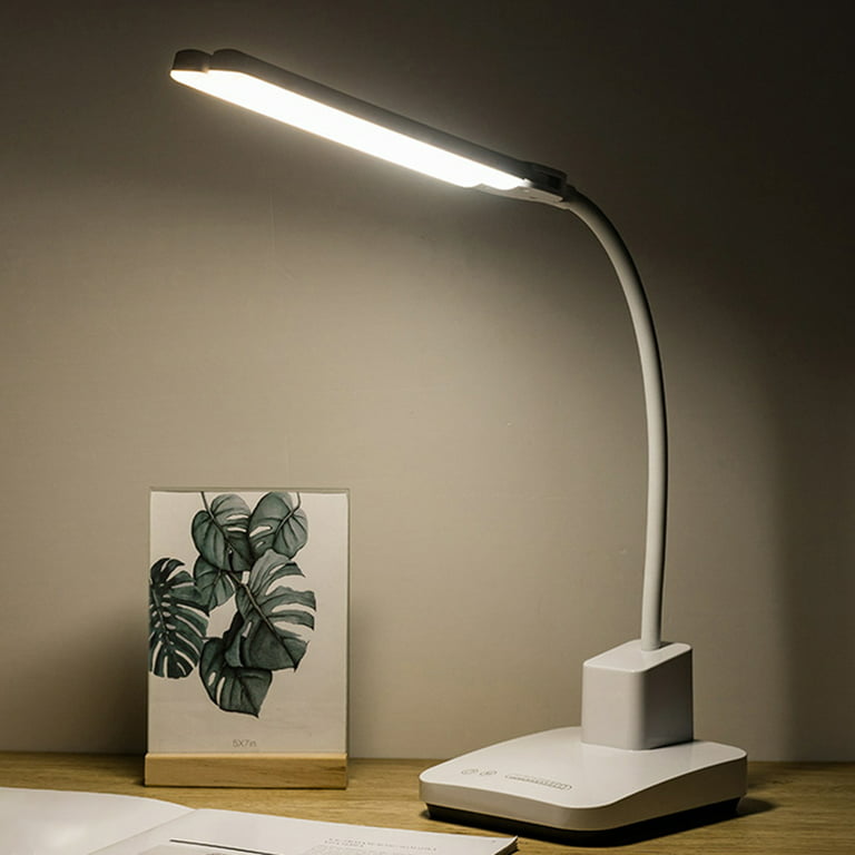 FANCY Double Head Desk Lamp Double Head Desk Light Adjustable Eye Caring  Reading Light For Home Office 