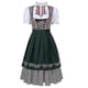 thumbnail image 2 of FeiKong Disfraz tradicional de Oktoberfest para mujer, vestido Dirndl de cervecera alemana con delantal, vestido de fiesta de disfraces, tallas XS a 6XL, 2 of 5