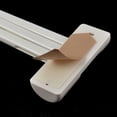 thumbnail image 3 of Unique Bargains Kitchen Bathroom Plastic Swing 3 Arms Towel Hanger Holder White 13' Long for Home Essential, 3 of 6