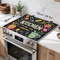 thumbnail image 4 of Stove Top Cover for Home Decoration Kitchen Pad Non-Stick Washable Cooktop Covers Countertop Protector Keep Stove Clean 28"x20" (Kitchen-2), 4 of 7
