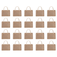 thumbnail image 1 of Bolsas Arpillera Regalo Bolso Playa Yute en Blanco Con Asa (S), 1 of 9