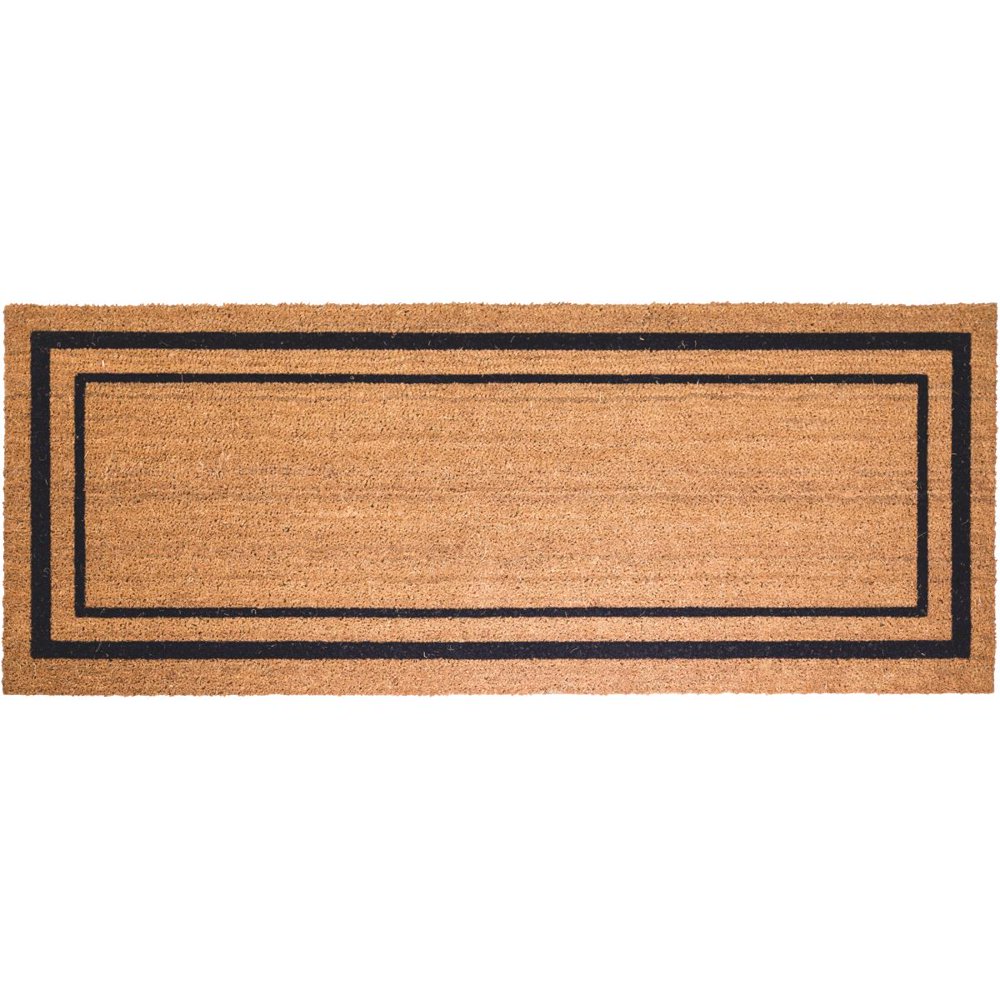 Americo Home Tan 24 In. x 60 In. Coir/Vinyl Door Mat 77FLCLB025