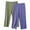 Army Green, variant on hotojiny 2PC Women's Pajama Pants Wide Leg Plus Size Lounge Capris Elastic Waisted Loose Comfy Yoga Athletic Trousers