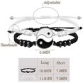thumbnail image 3 of 2 Piezas Pulseras de Cuerda Ajustable Yin Yang YONGSHENG para Parejas de Relaciones de Amistad Tamaño Ajustable, 3 of 3
