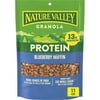 Nature Valley Protein Granola, Blueberry Muffin Flavor, Resealable Snack Pouch, 11 oz