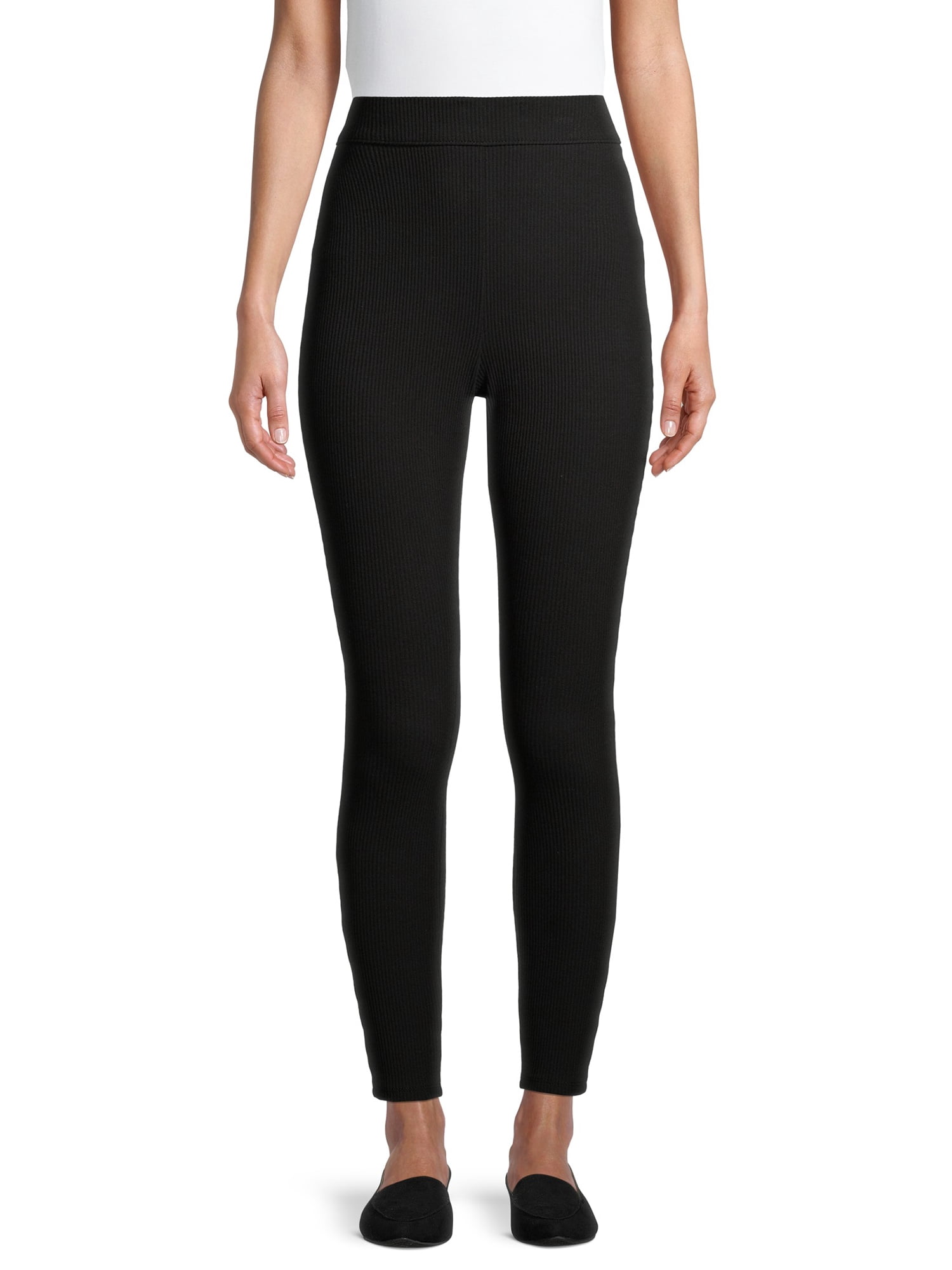 Time and Tru Women's Ribbed Jeggings 