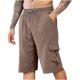 thumbnail image 2 of Pantalones Cortos Atléticos de Verano Ocio Cintura Elástica con Bolsillo Botón, Cómodo para las Vacaciones Al Mar Y el Uso Informal, 2 of 6