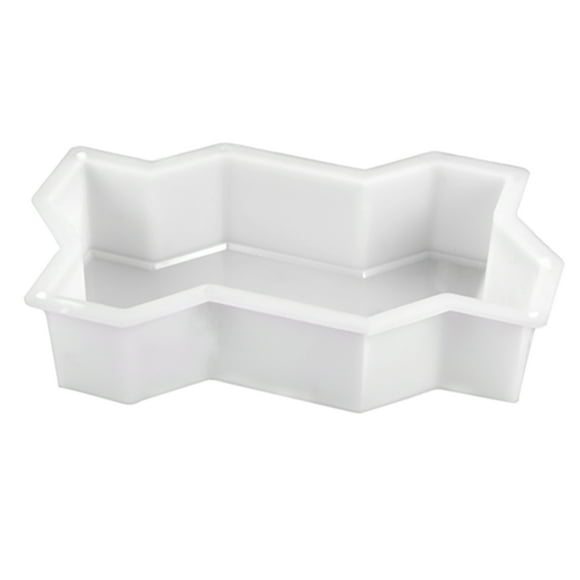 Three Waveform Garden Path Plastic Concrete Paving Brick Mold Diy Walkway Cement Brick Mold