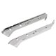thumbnail image 1 of 1Pair Chrome Saddlebag Rail Support Brackets for Touring FLT FLHT 85-08, 1 of 5
