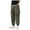 Green, variant on toraway Black Cargo Pants Men Big and Tall Men Solid Color Drawstring Pocket Ankle Binding Work Pants Casual Sports Business Trend Pants XL