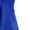 Blue-M, variant on Women's Sleeveless Floral Print A Line Dress Ruched Waist