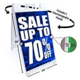 thumbnail image 2 of Sale Up To 70 Percent Off (24" X 36") Deluxe A-Frame Signicade, Includes 2 Removable Panels & Stand, 2 of 4