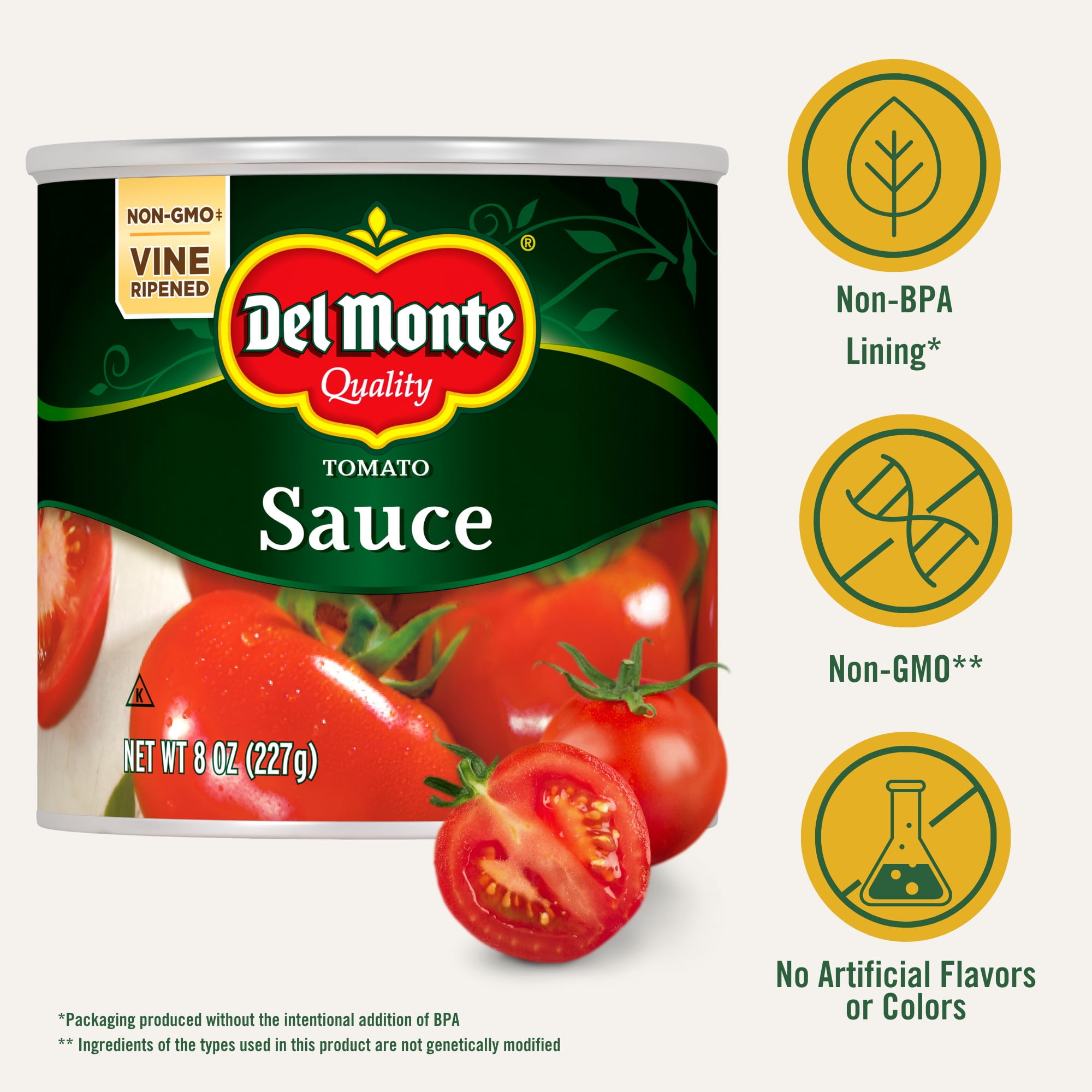(24 pack) Del Monte Tomato Sauce, 8 oz Can