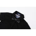 thumbnail image 5 of LittleSpring Button-Down Shirt with Bow Tie, Dress Shirt, Little Boys Size 7-8, 5 of 6